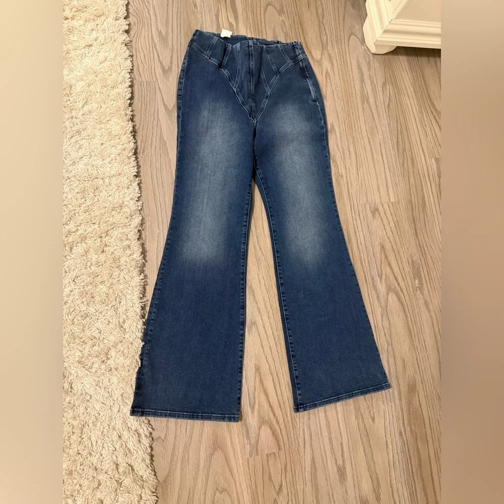 Good American High Rise Blue Jeans - Picture 2 of 12